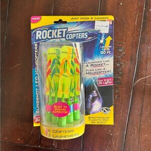 Rocket Copters with LED Lights
